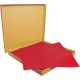 Nappes papier 70x70cm rouge